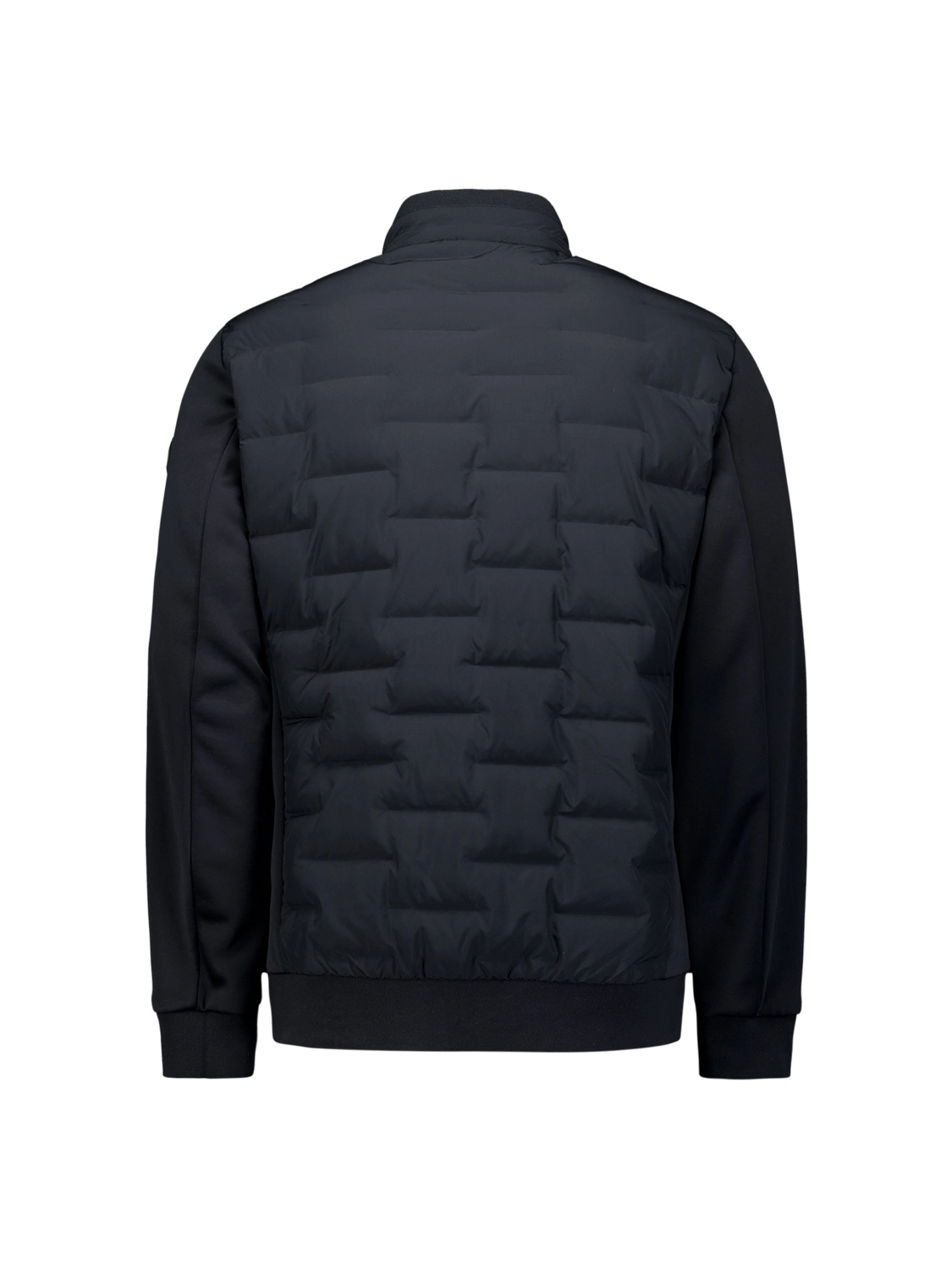No Excess | Jacket short fit sealed knitted mix