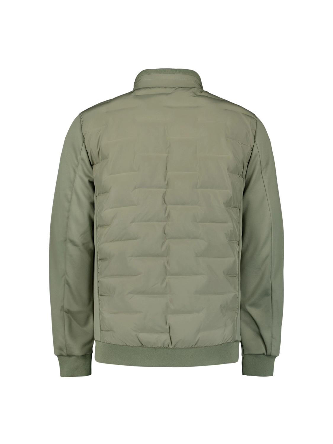No Excess | Jacket short fit sealed knitted mix