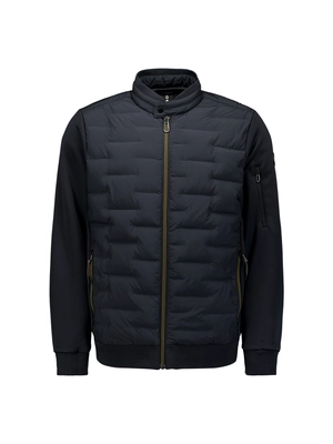 No Excess | Jacket short fit sealed knitted mix
