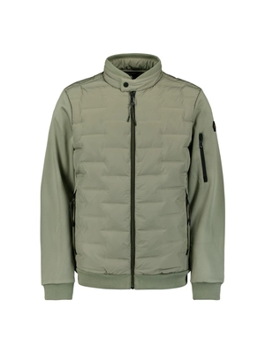 No Excess | Jacket short fit sealed knitted mix
