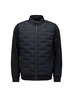 No Excess | Jacket short fit sealed knitted mix