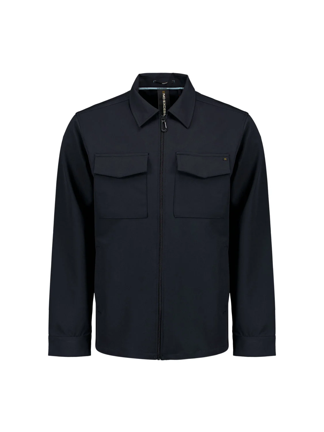 No Excess | Overshirt full zipper stretch sedoc