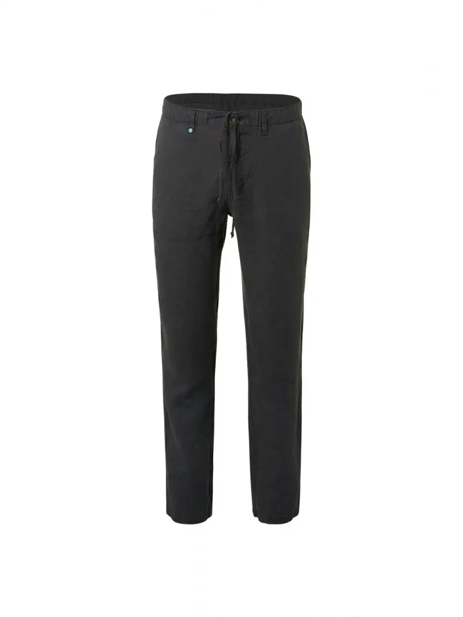 No Excess | Pants Linen Garment Dyed Dark Night