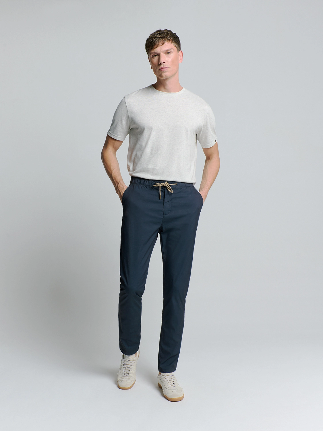 No Excess | Pants stretch light weight garment dyed