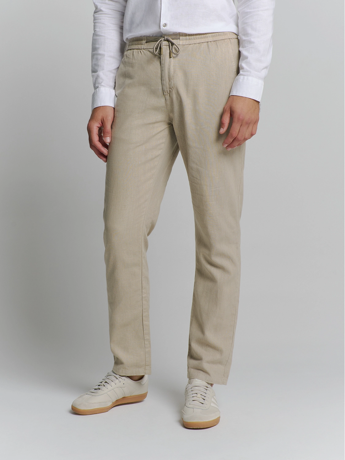 No Excess | Pants with linen garment dyed