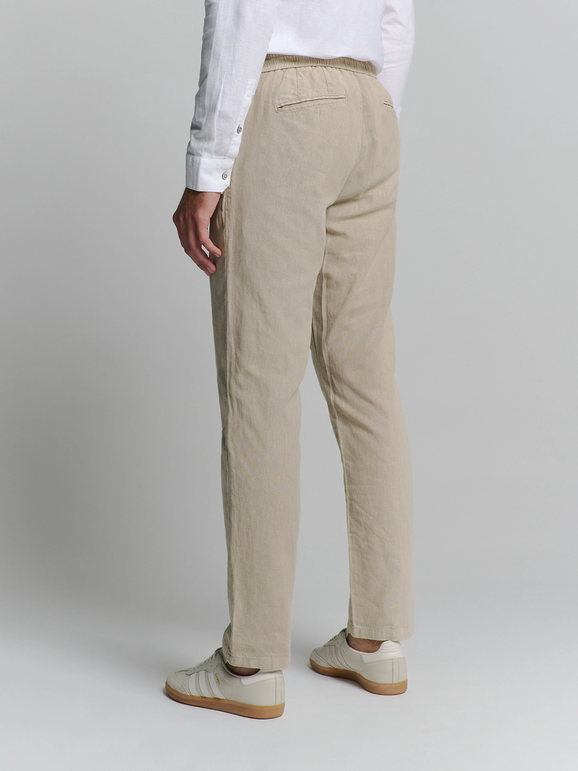No Excess | Pants with linen garment dyed