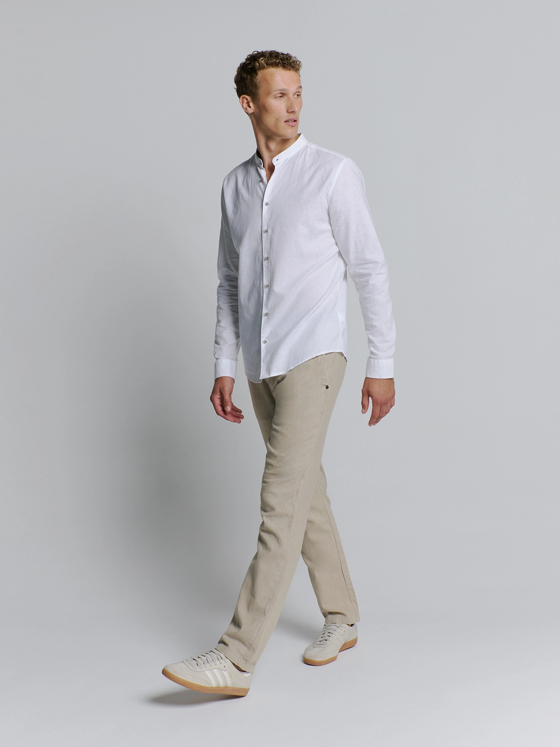 No Excess | Pants with linen garment dyed