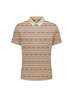 No Excess | Polo multi coloured jacquard melon
