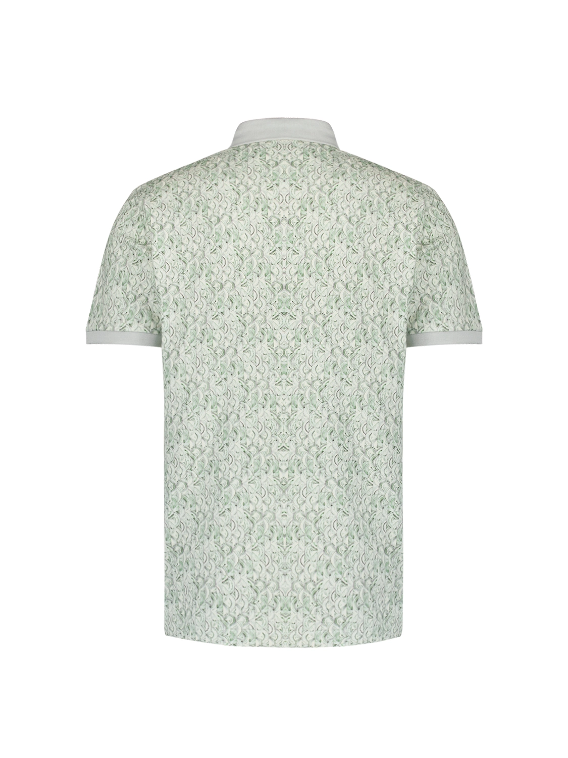 No Excess | Polo pique allover printed