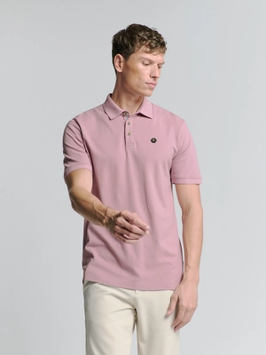 No Excess | Polo pique garment dyed