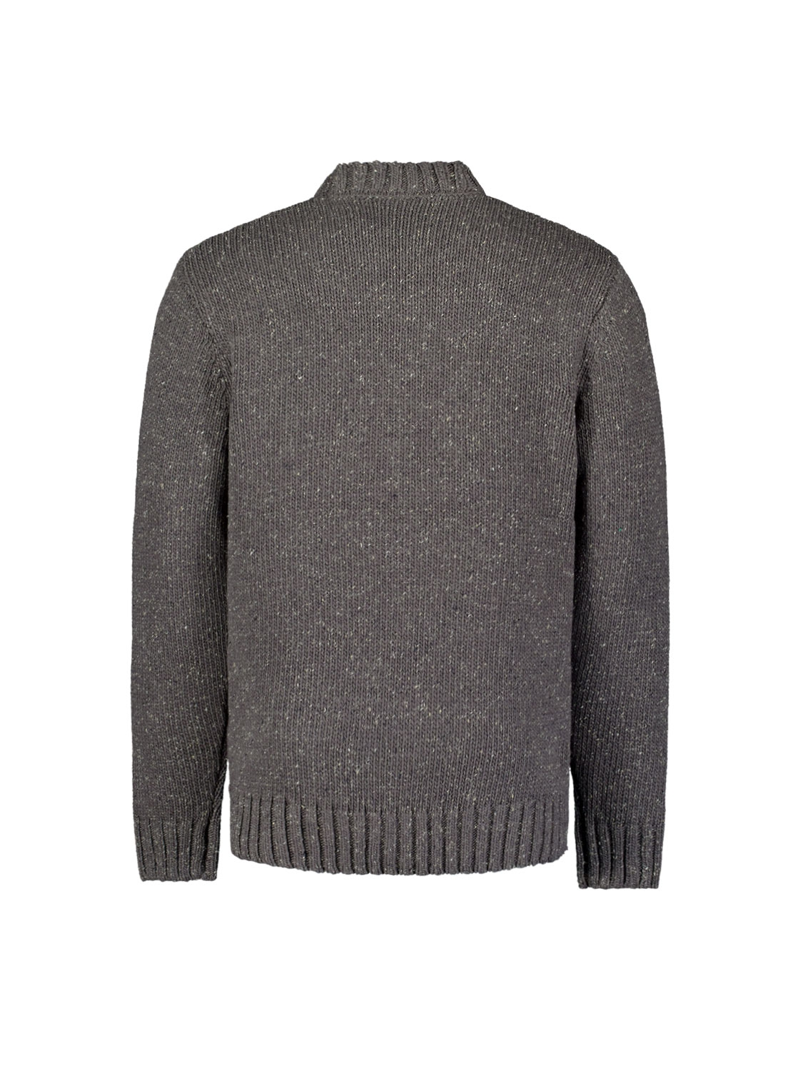 No Excess | Pullover crewneck jacquard pattern with silk