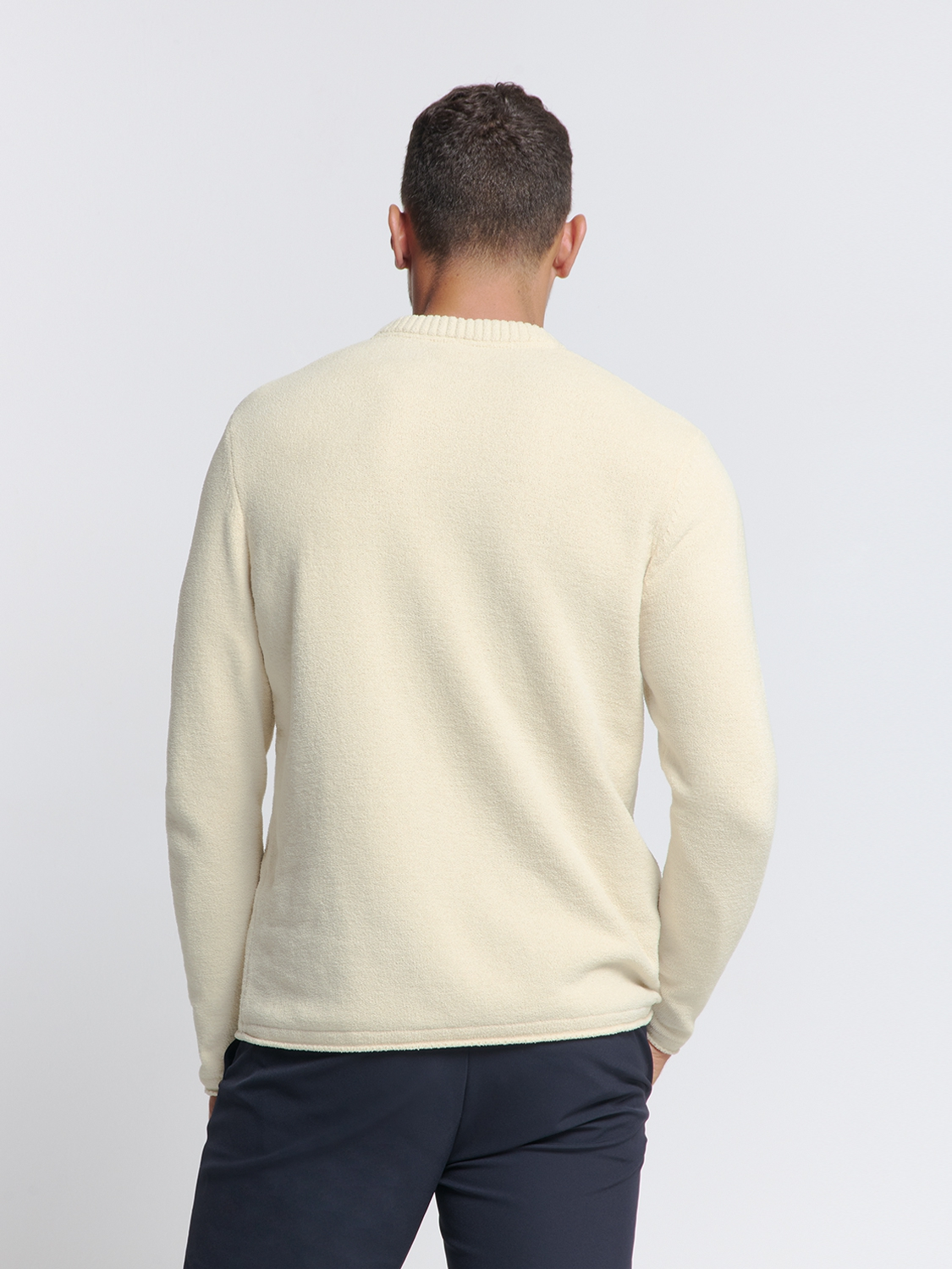 No Excess | Pullover crewneck ribknit super soft