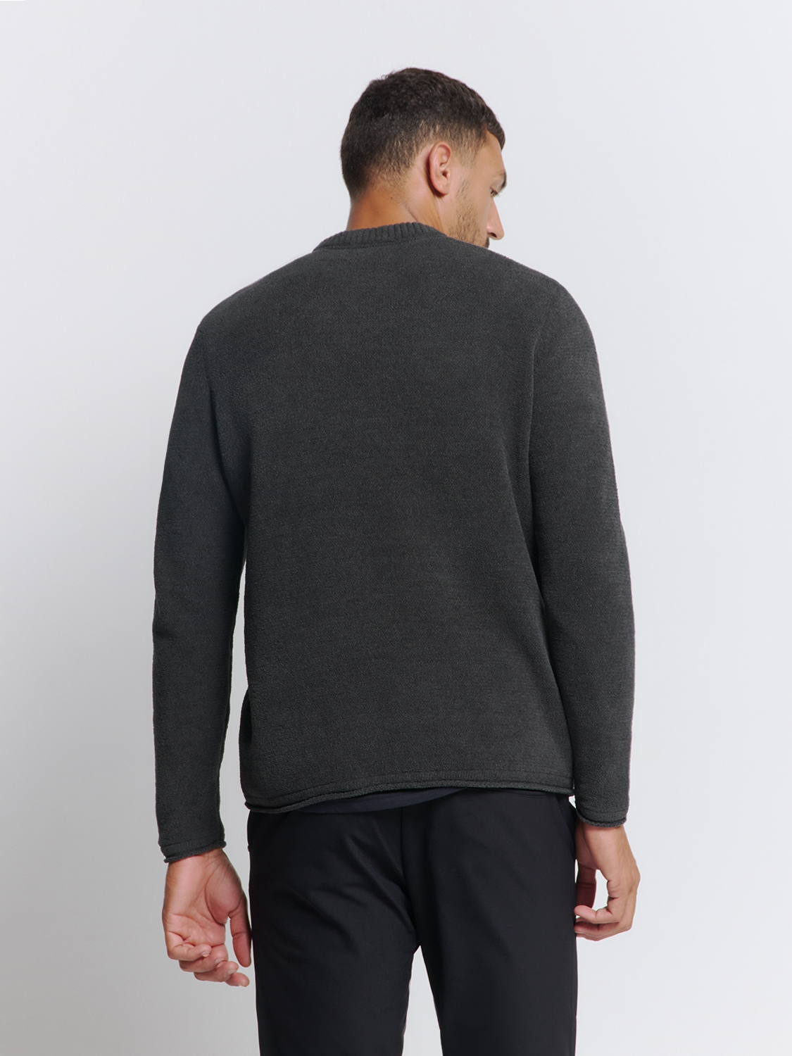 No Excess | Pullover crewneck ribknit super soft