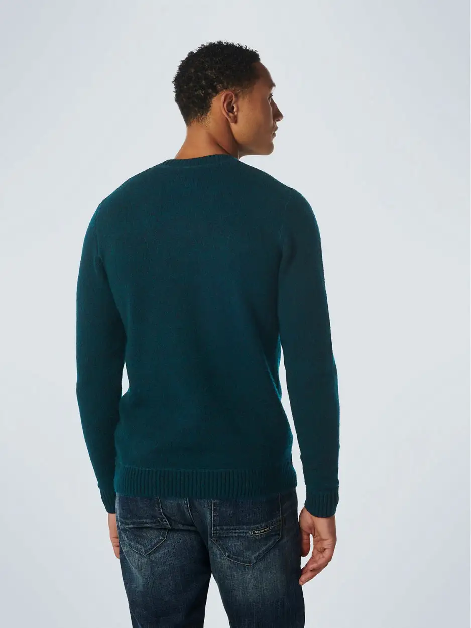 No Excess | Pullover Crewneck Soft Stretch Ocean