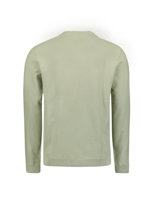 No Excess | Pullover crewneck solid jacquard