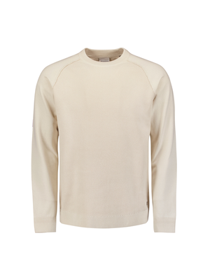 No Excess | Pullover crewneck solid relief knit