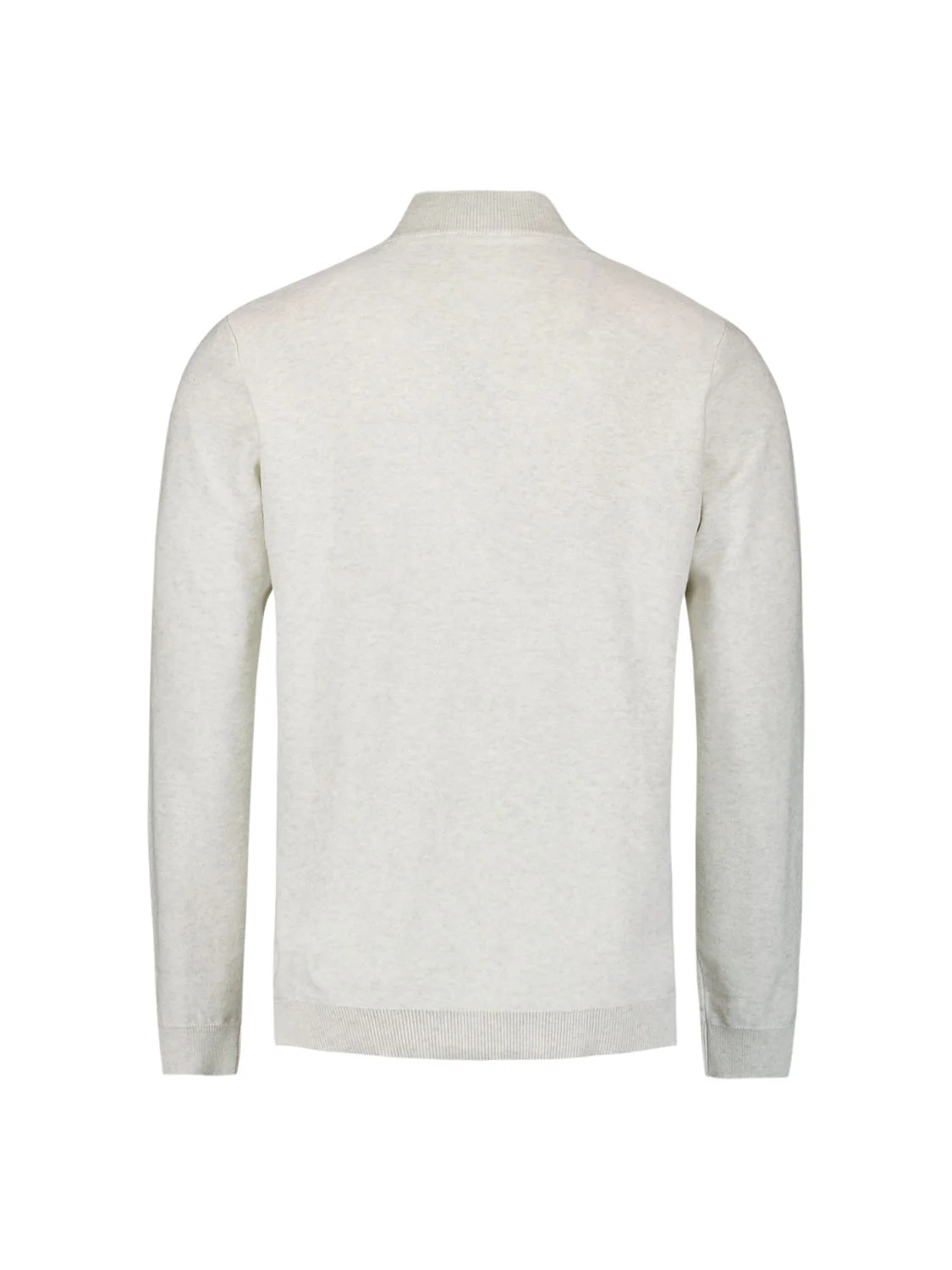 No Excess | Pullover half zip melange