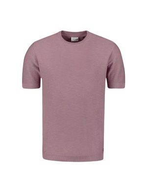 No Excess | Pullover short sleeve crewneck solid slub knit
