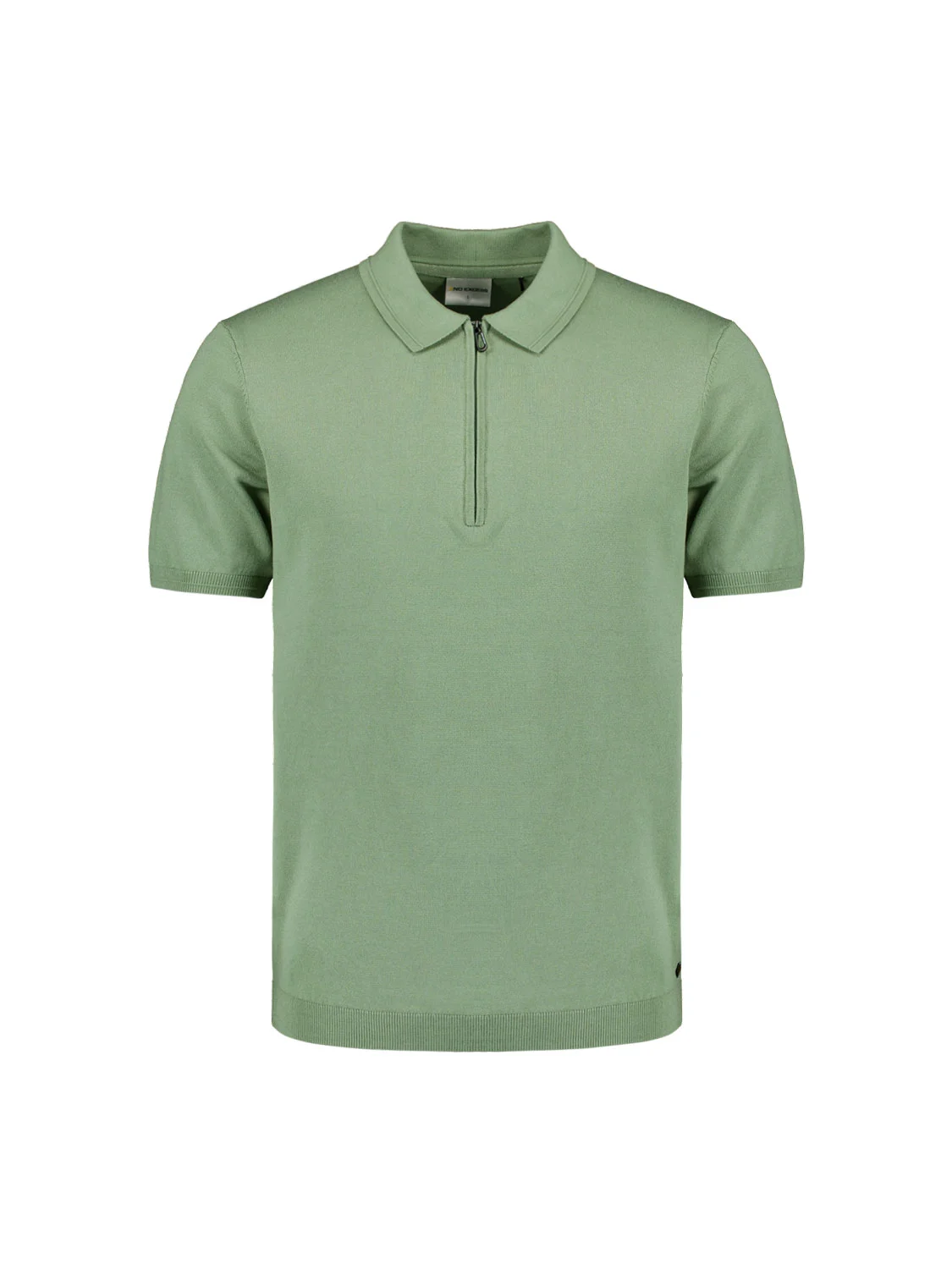 No Excess | Pullover short sleeve polo zip solid