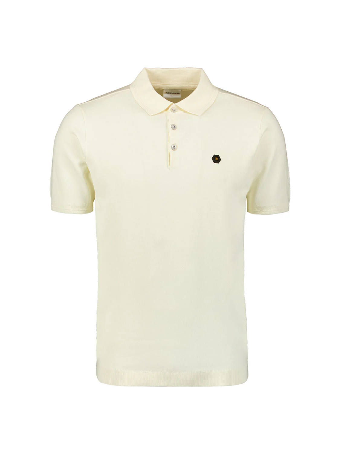 No Excess | Pullover short sleeve polo zip solid