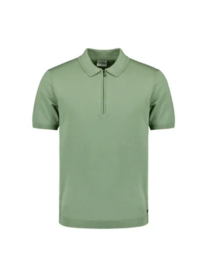 No Excess | Pullover short sleeve polo zip solid