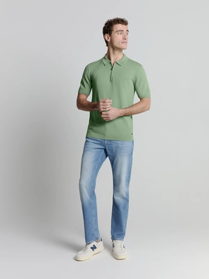 No Excess | Pullover short sleeve polo zip solid