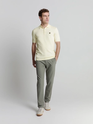 No Excess | Pullover short sleeve polo zip solid