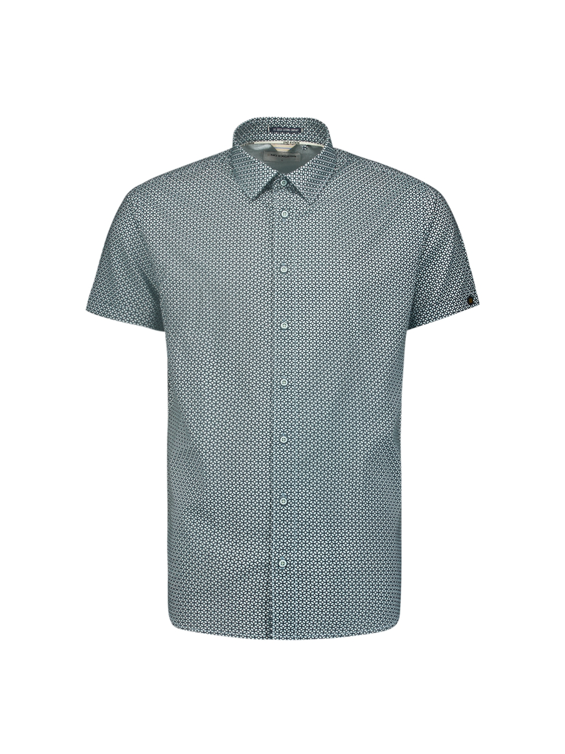 No Excess | Shirt short sleeve allover printed