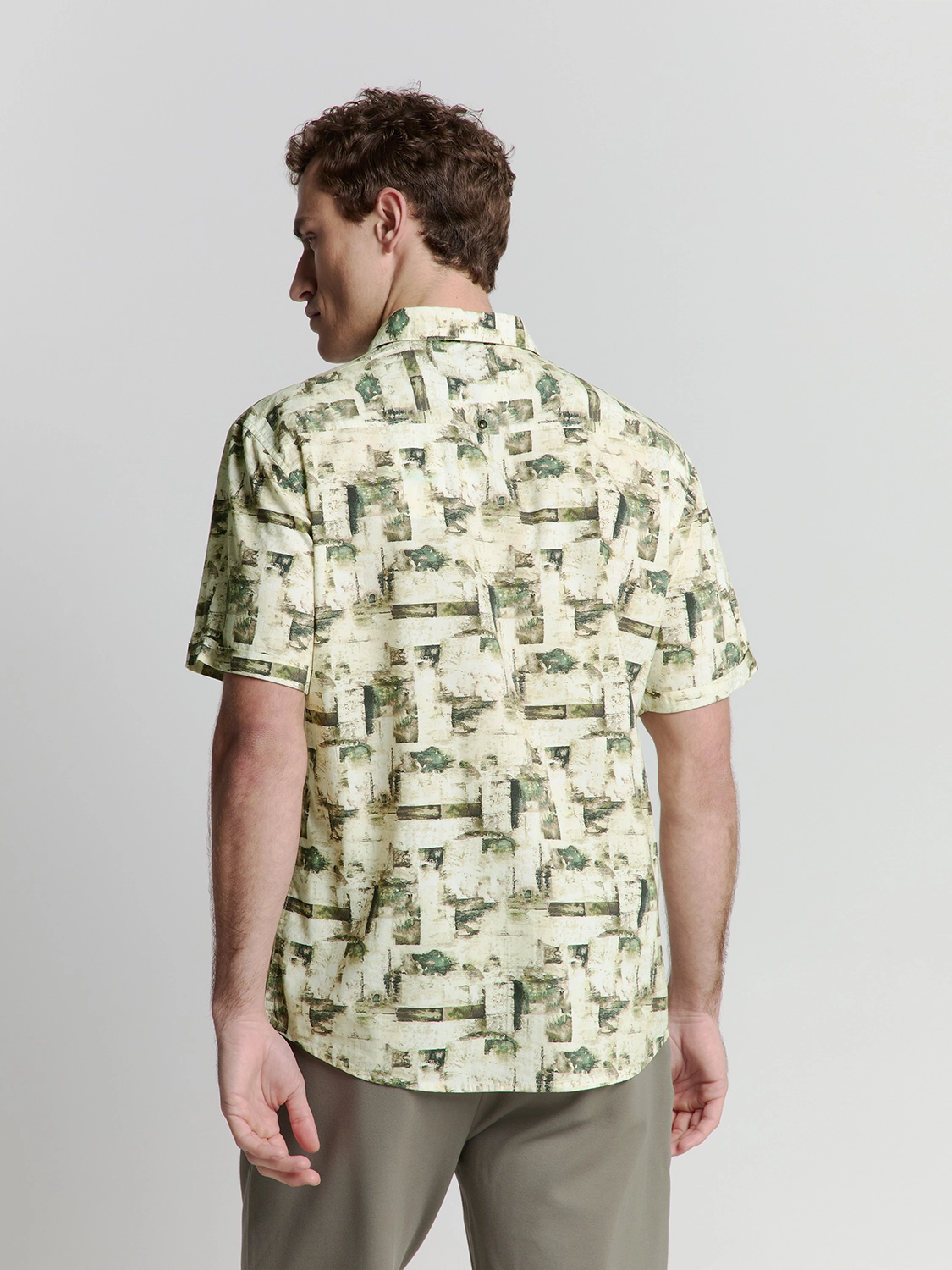 No Excess | Shirt short sleeve allover printed