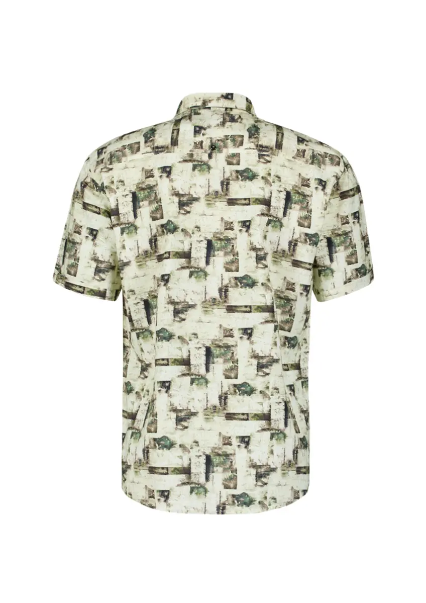 No Excess | Shirt short sleeve allover printed