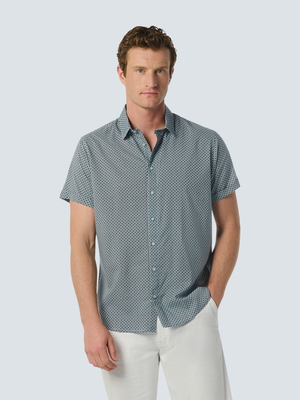 No Excess | Shirt short sleeve allover printed