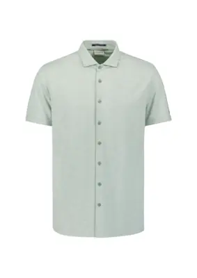 No Excess | Shirt short sleeve jersey melange stretch