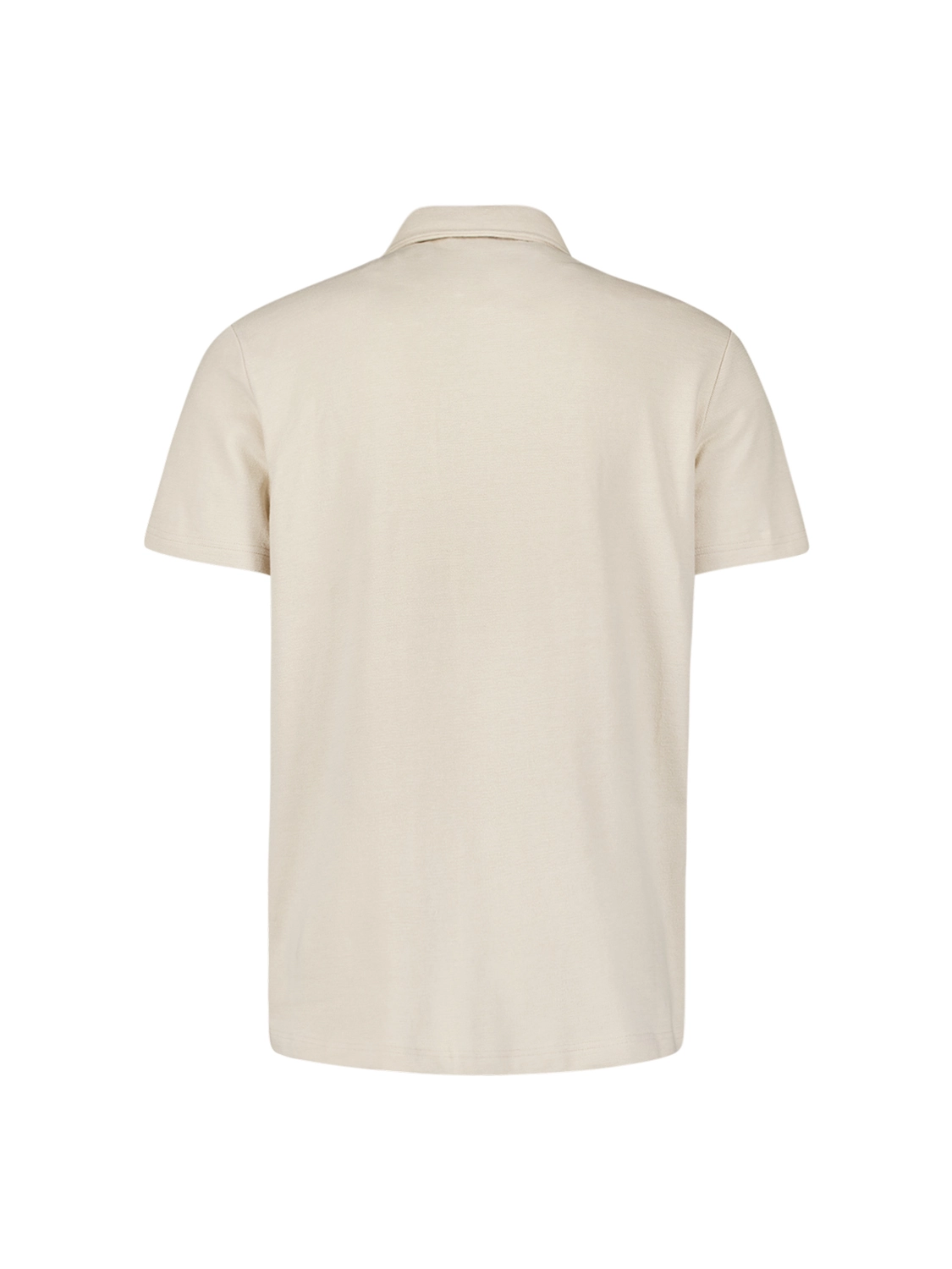 No Excess | Shirt short sleeve jersey revers collar solid terry