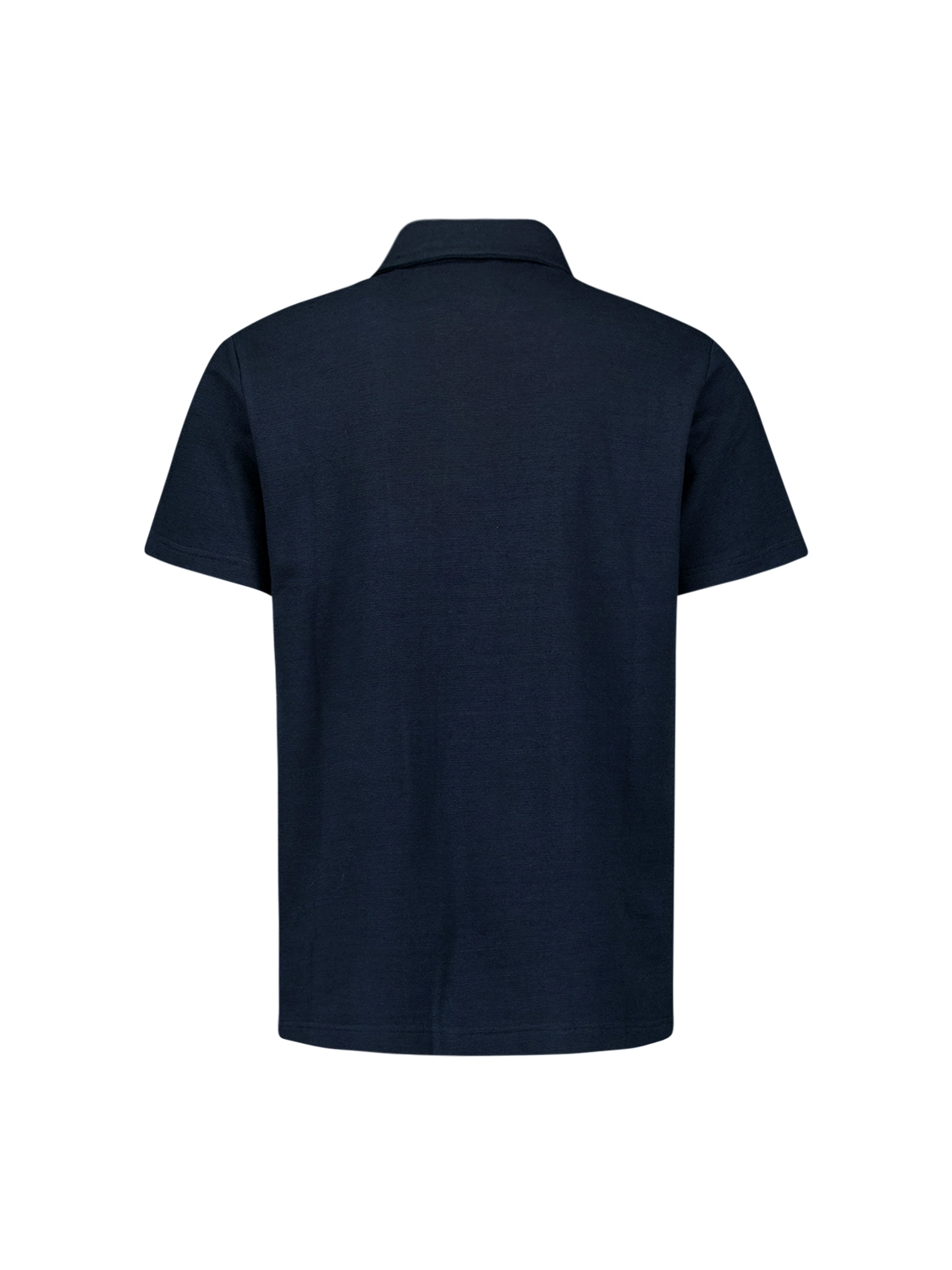 No Excess | Shirt short sleeve jersey revers collar solid terry