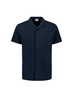 No Excess | Shirt short sleeve jersey revers collar solid terry
