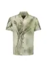 No Excess | Shirt short sleeve revers collar allover printed
