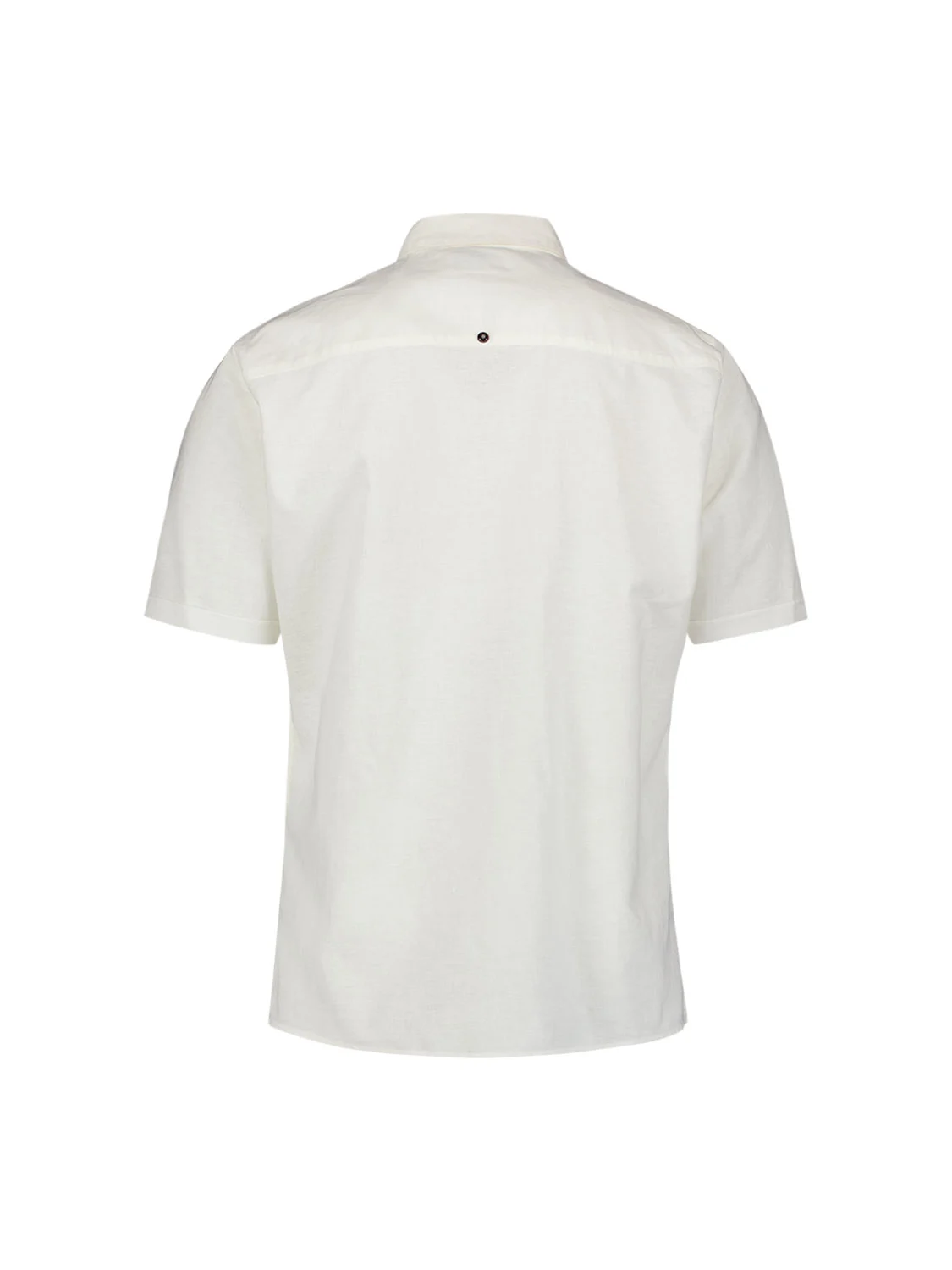 No Excess | Shirt short sleeve solid with linen