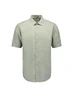 No Excess | Shirt short sleeve solid with linen