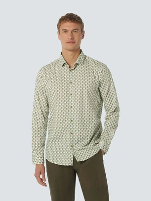 No Excess | Shirt Stretch Allover Printed Mint
