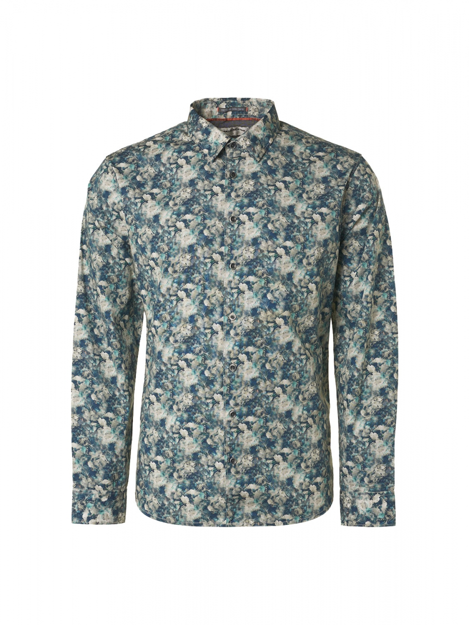 No Excess | Shirt Stretch Allover Printed Steel