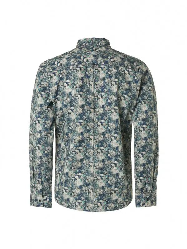 No Excess | Shirt Stretch Allover Printed Steel