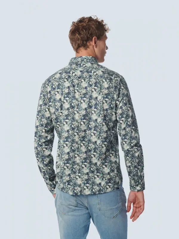 No Excess | Shirt Stretch Allover Printed Steel