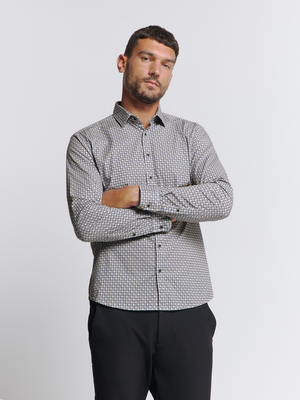 No Excess | Shirt stretch allover printed