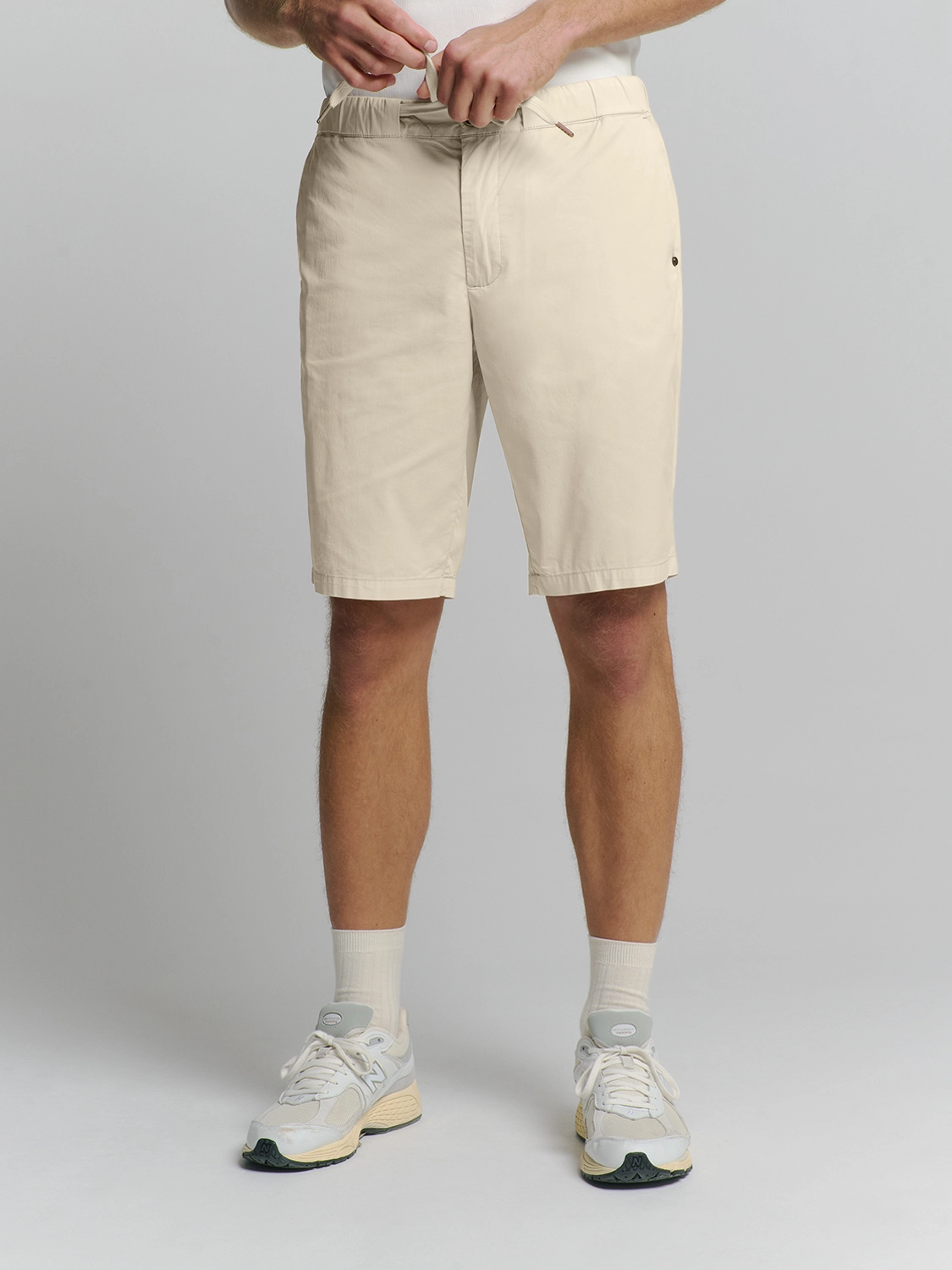 No Excess | Short chino garment dyed light weight stretch