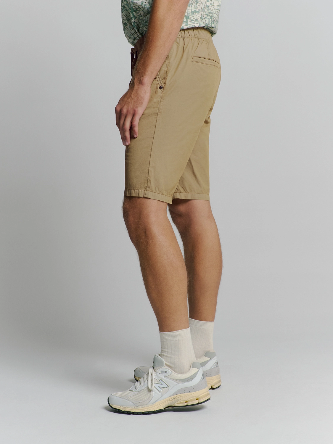 No Excess | Short chino garment dyed light weight stretch
