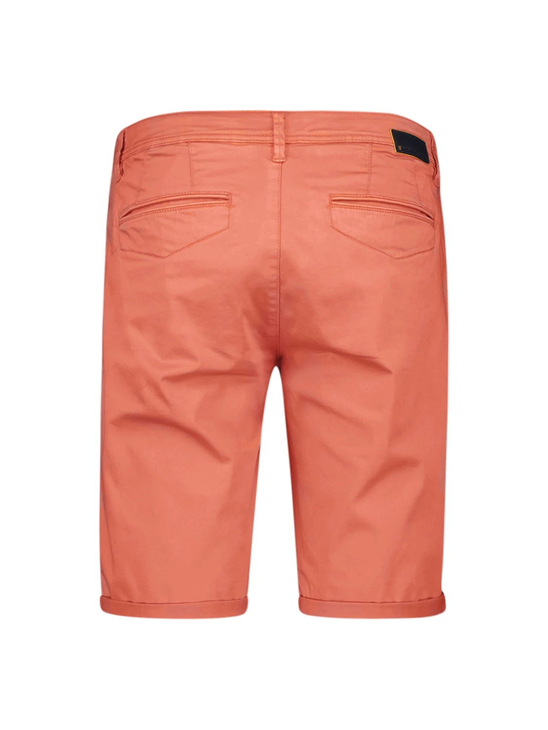 No Excess | Short chino garment dyed twill stre melon