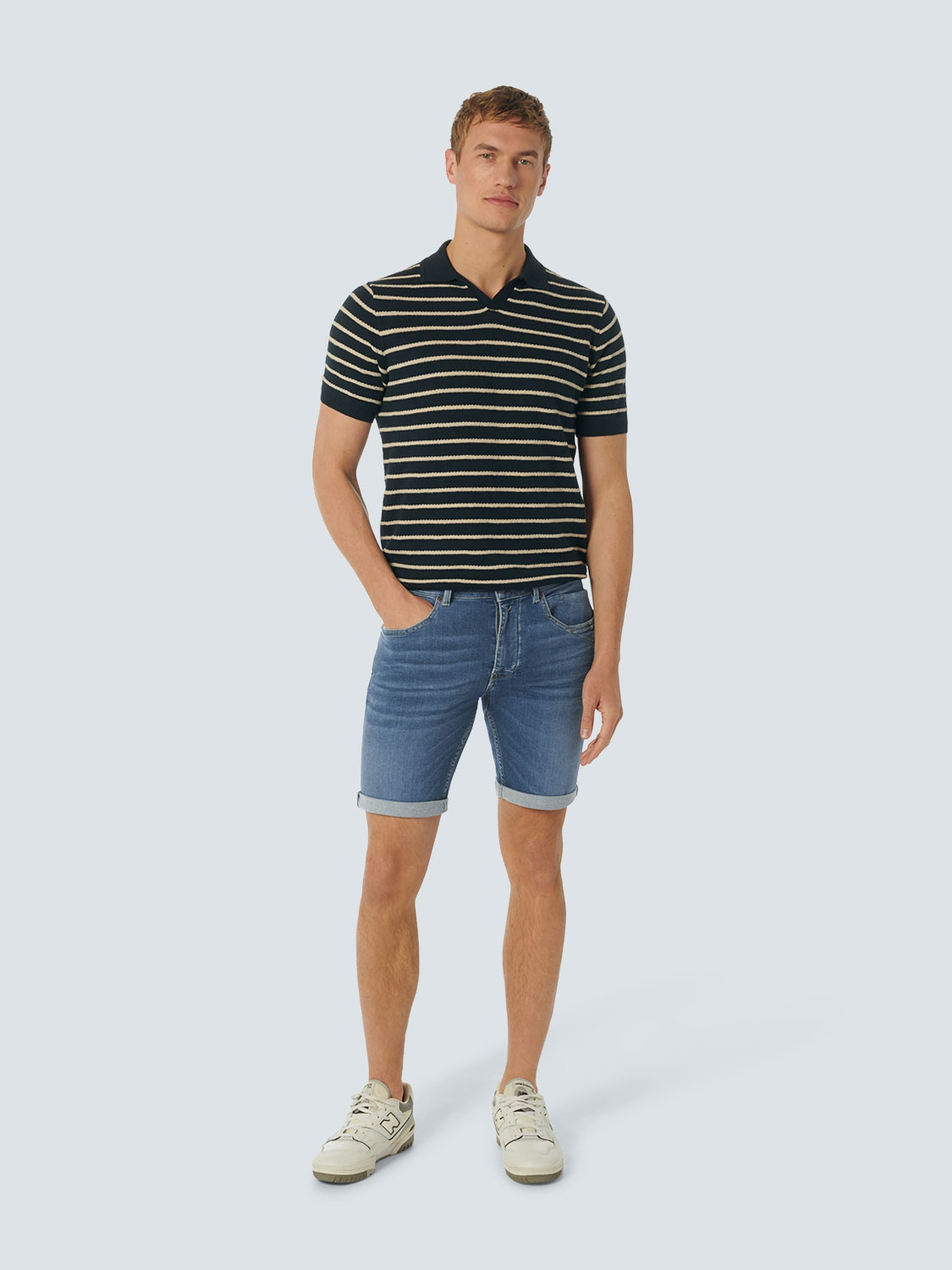 No Excess | Short denim stretch denim