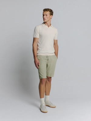 No Excess | Short with linen melange