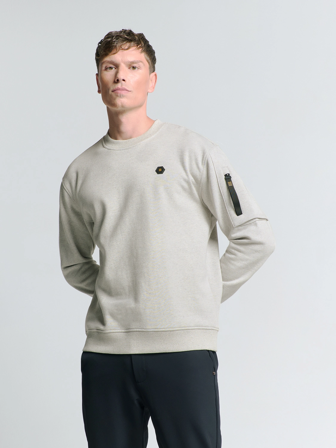 No Excess | Sweater crewneck melange