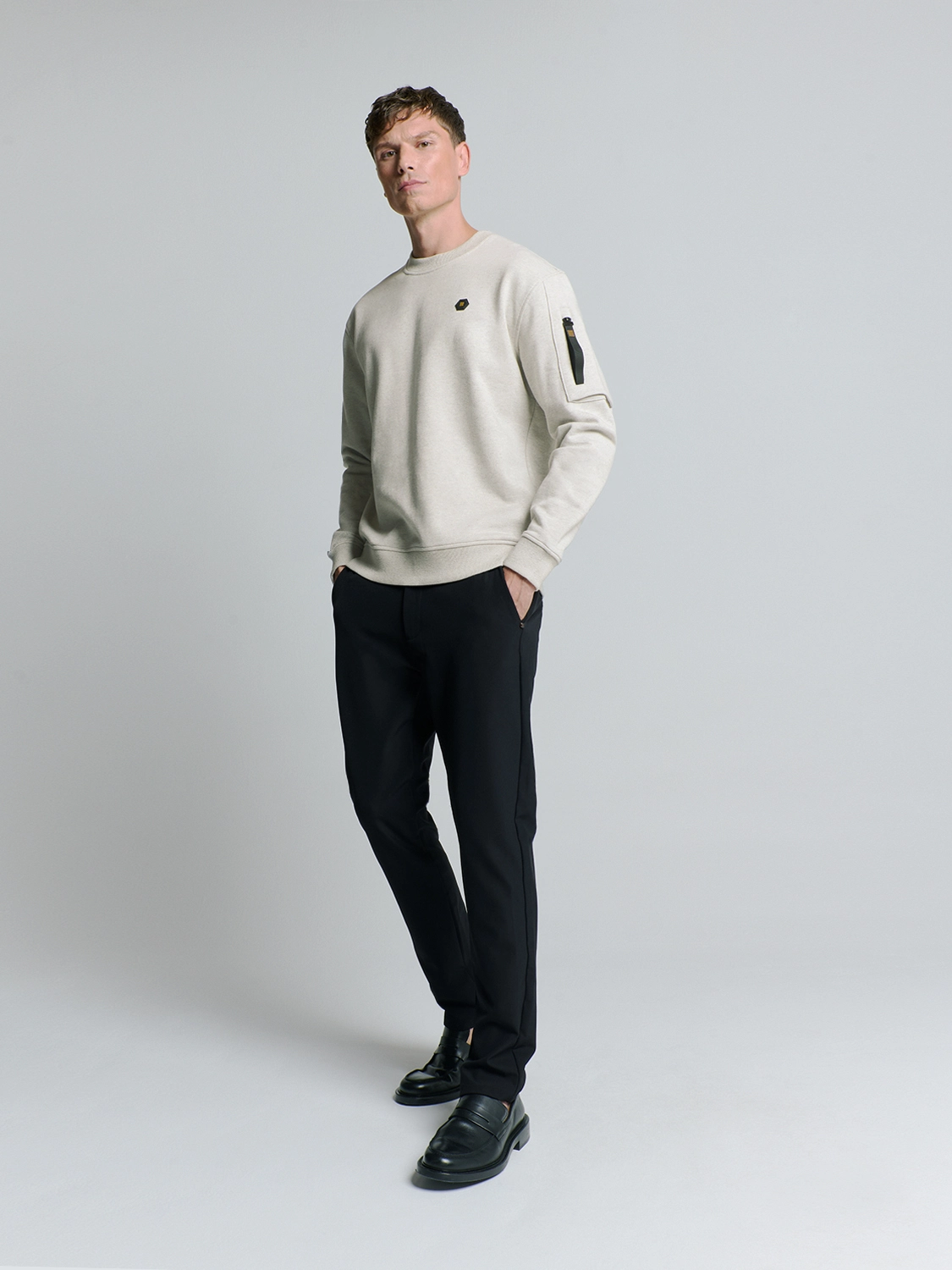 No Excess | Sweater crewneck melange